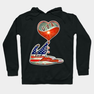 USA Love Patriotism 2020 Hoodie